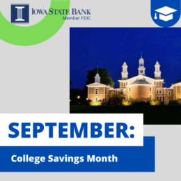 September is College Savings Month