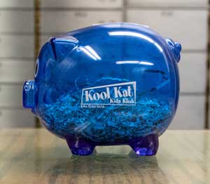 Kool Kat Piggy Bank